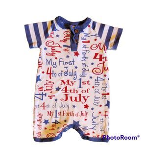 Tesa Babe fourth of july romper